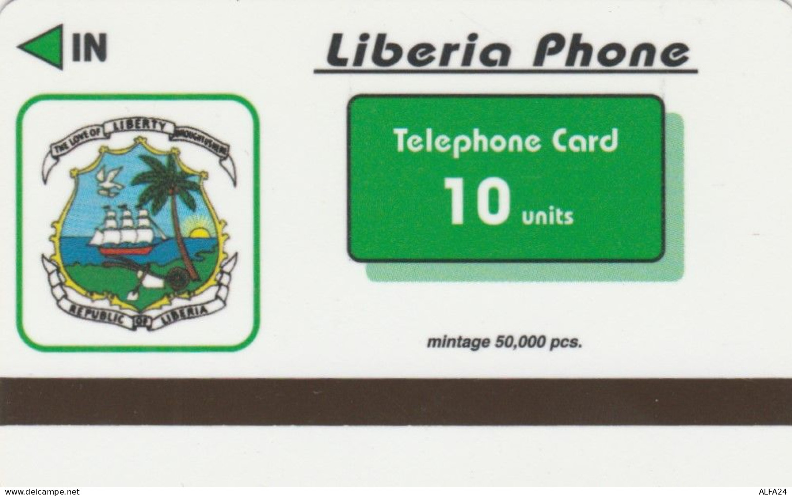 PHONE CARD LIBERIA  (E95.20.8 - Liberia