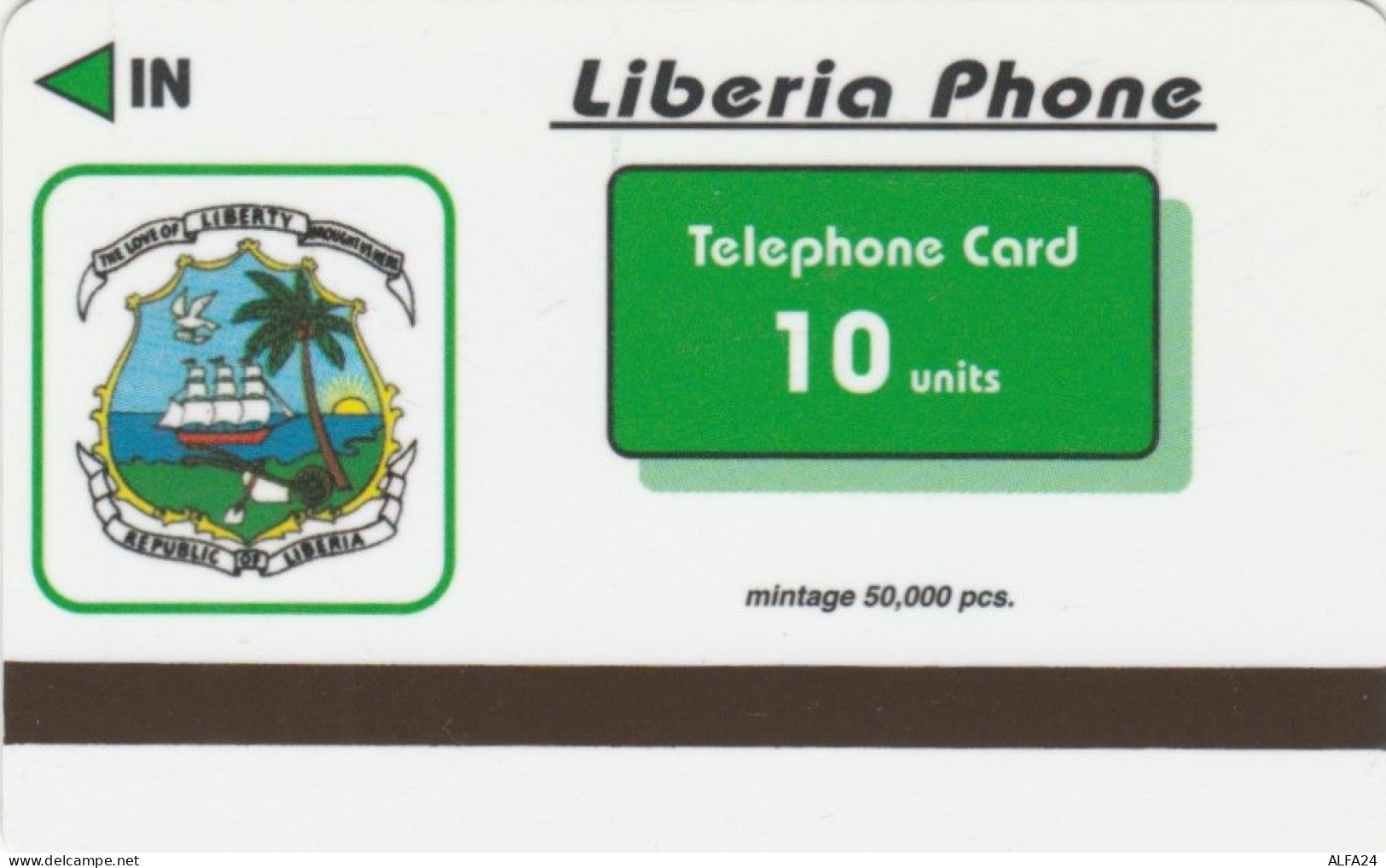 PHONE CARD LIBERIA  (E95.20.6 - Liberia