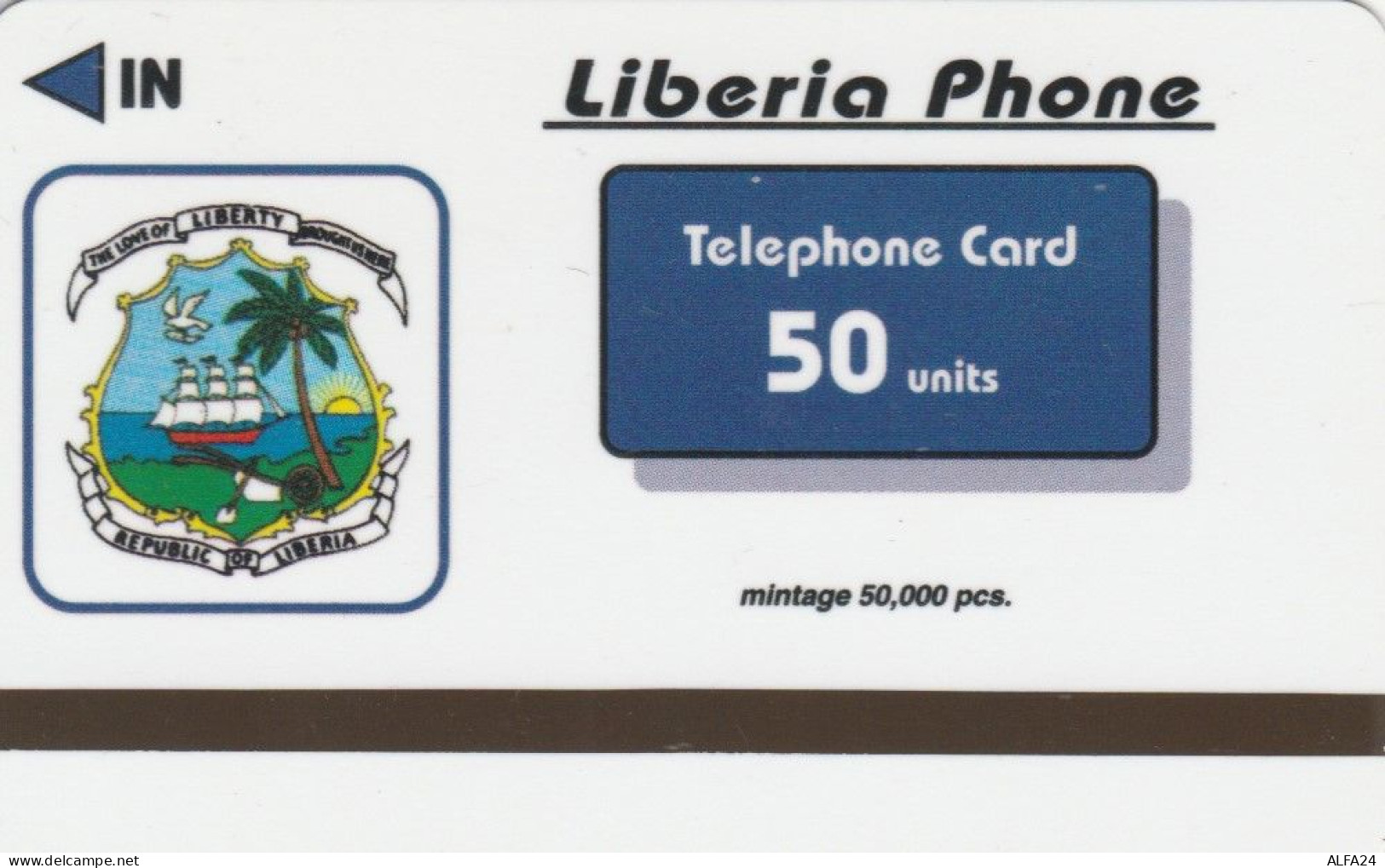 PHONE CARD LIBERIA  (E95.20.5 - Liberia