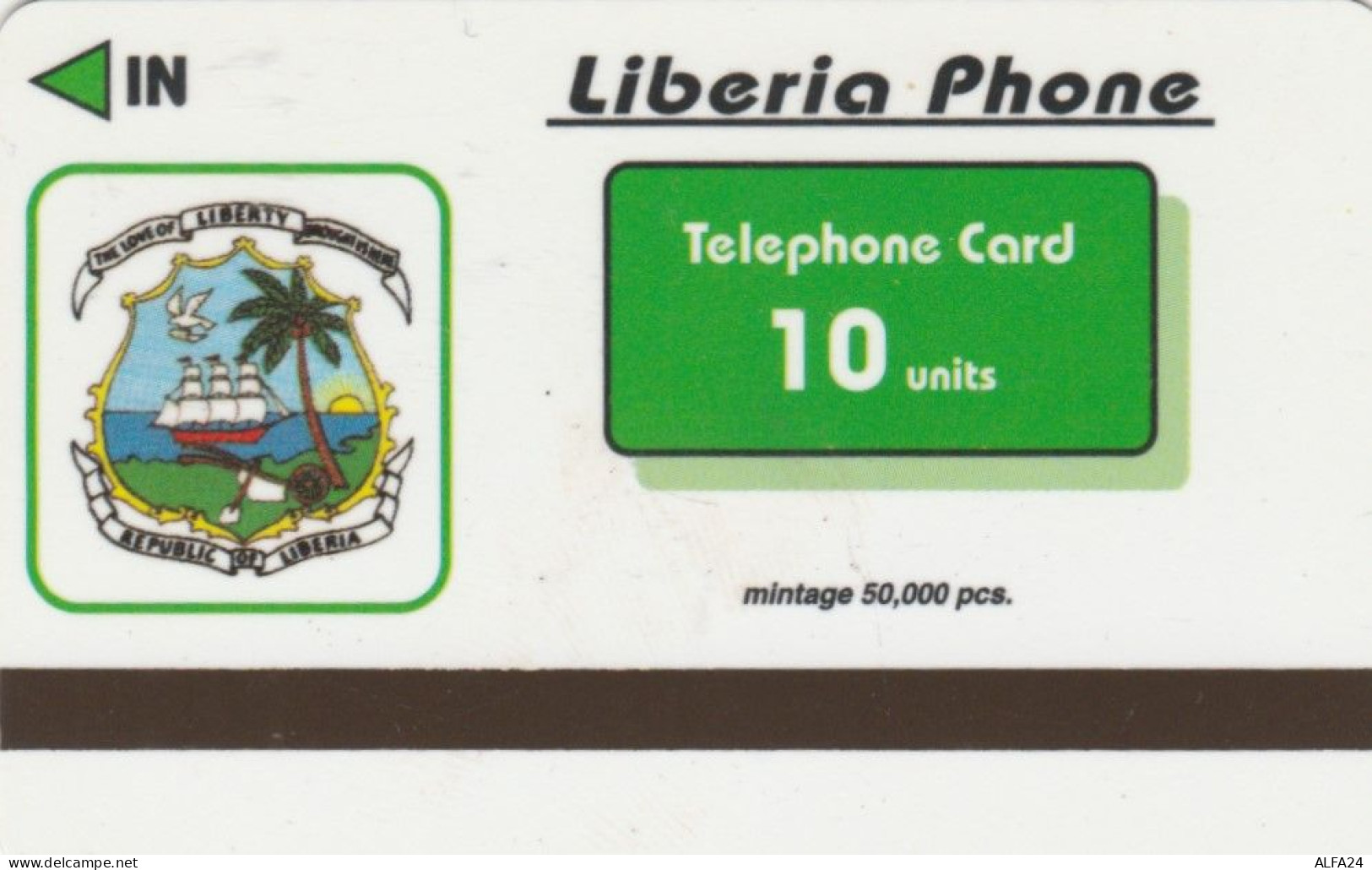 PHONE CARD LIBERIA  (E95.20.4 - Liberia