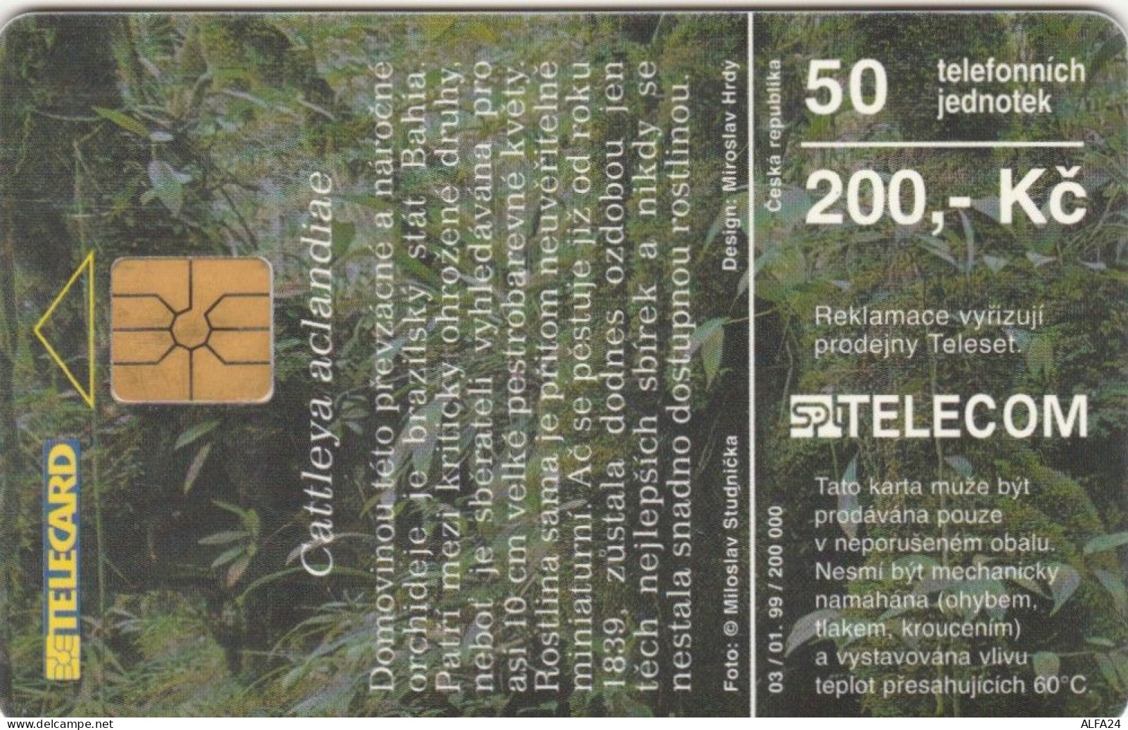 PHONE CARD REPUBBLICA CECA  (E95.19.8 - República Checa