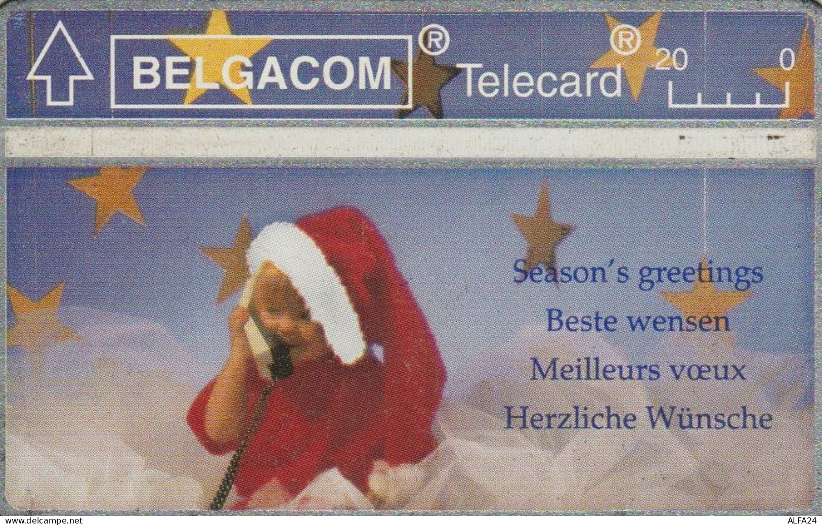 PHONE CARD BELGIO NATALE (E95.18.7 - Senza Chip