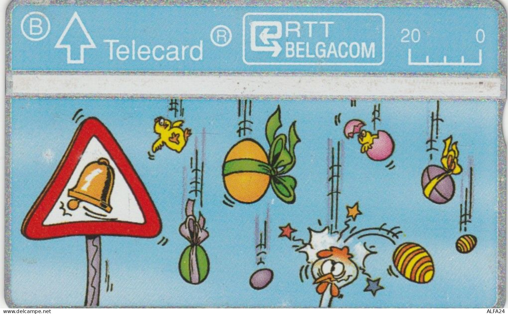 PHONE CARD BELGIO CARTOONS (E95.15.6 - Without Chip