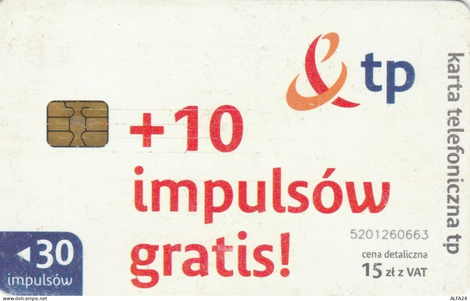 PHONE CARD POLONIA CHIP (E95.13.8 - Polen