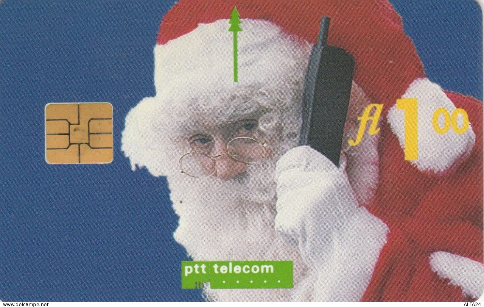 PHONE CARD OLANDA BABBO NATALE (E95.14.3 - Pubbliche