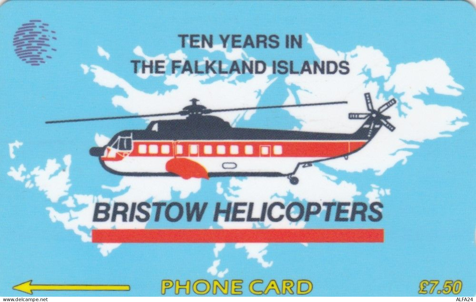 PHONE CARD FALKLAND  (E95.11.6 - Islas Malvinas