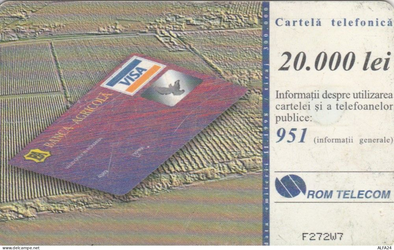 PHONE CARD ROMANIA  (E95.5.7 - Rumänien