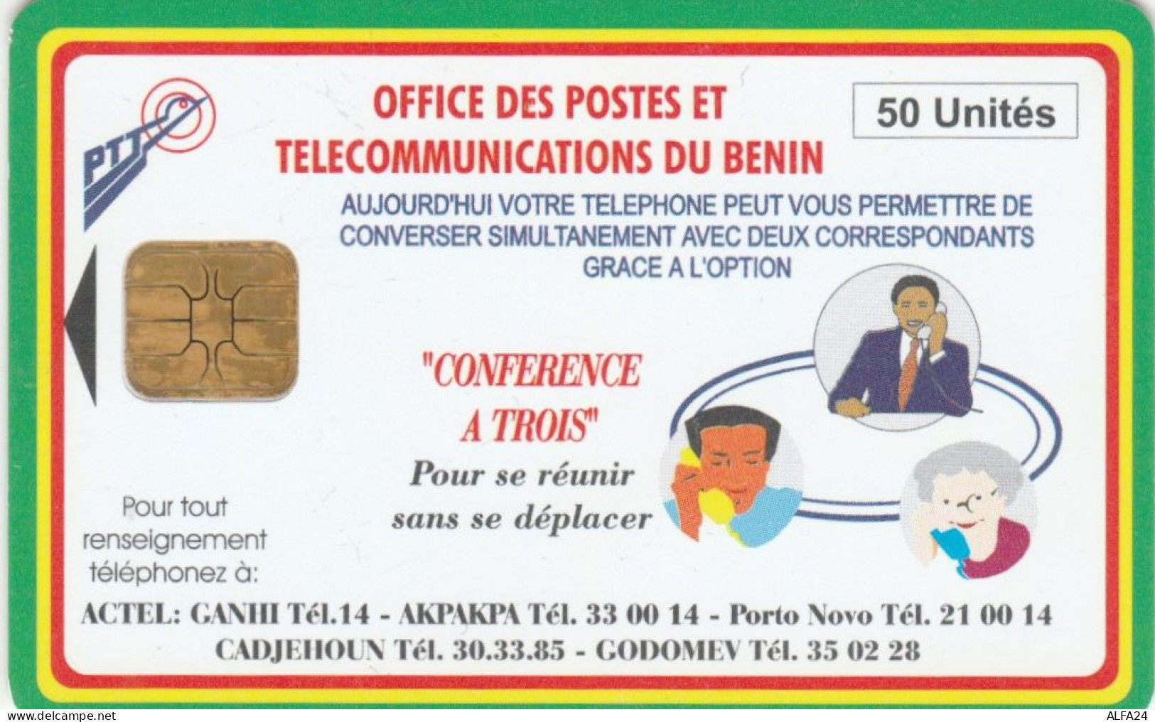 PHONE CARD BENIN  (E96.25.6 - Benin