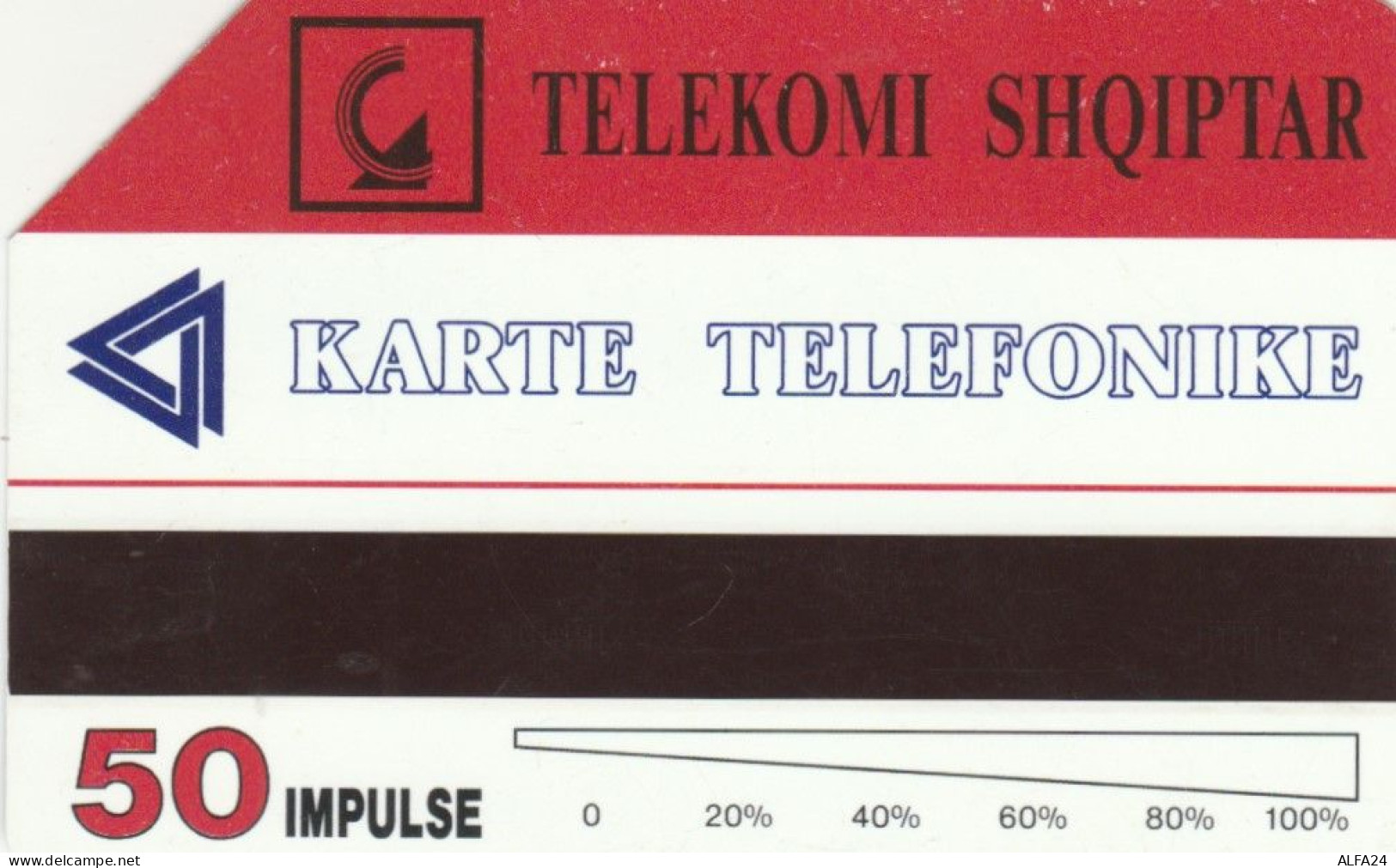 PHONE CARD ALBANIA  (E96.22.6 - Albanien