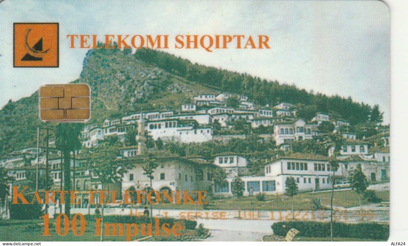 PHONE CARD ALBANIA  (E96.22.3 - Albanien