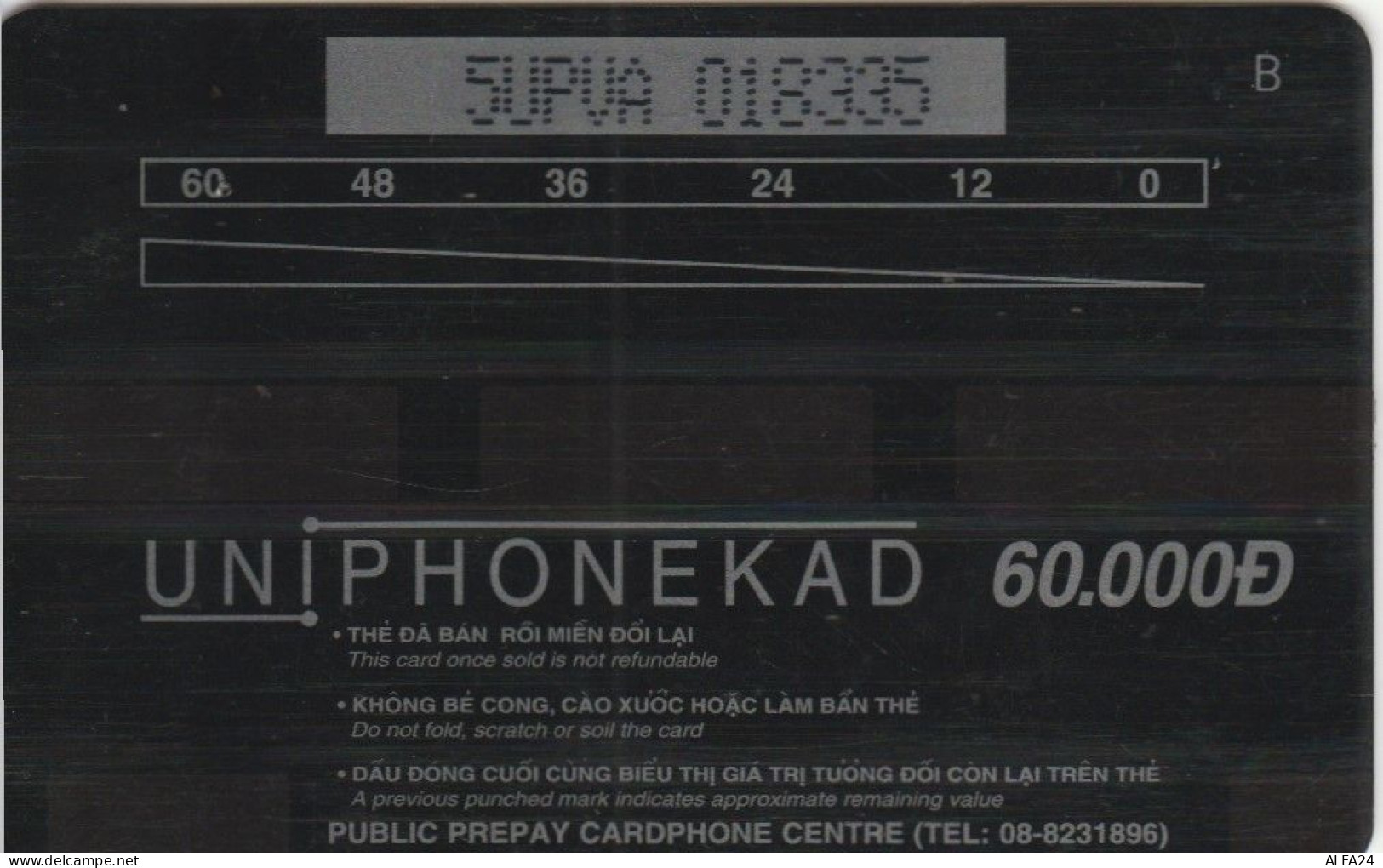 PHONE CARD VIETNAM  (E96.20.5 - Vietnam