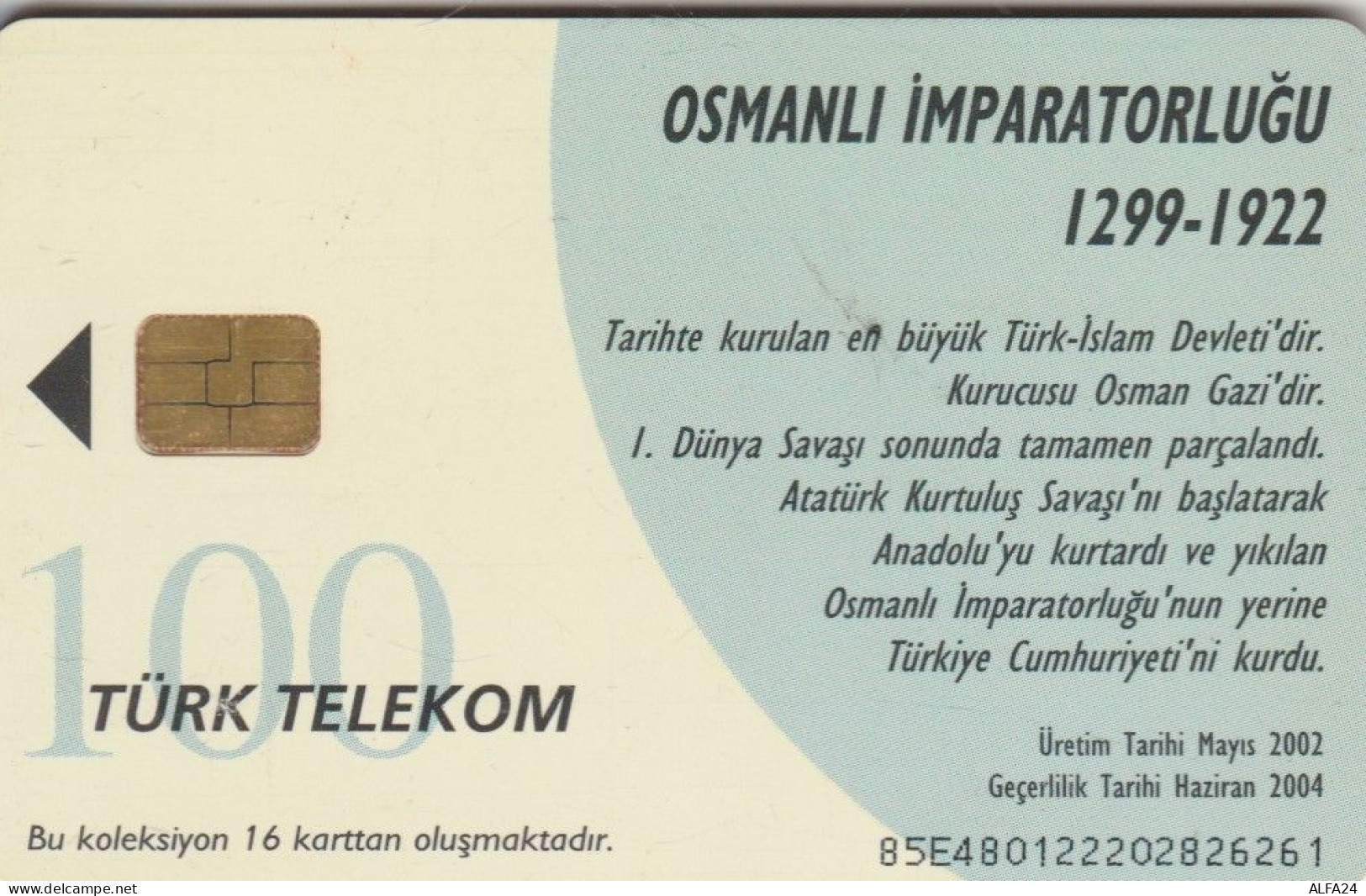 PHONE CARD TURCHIA CHIP  (E96.17.7 - Turkije