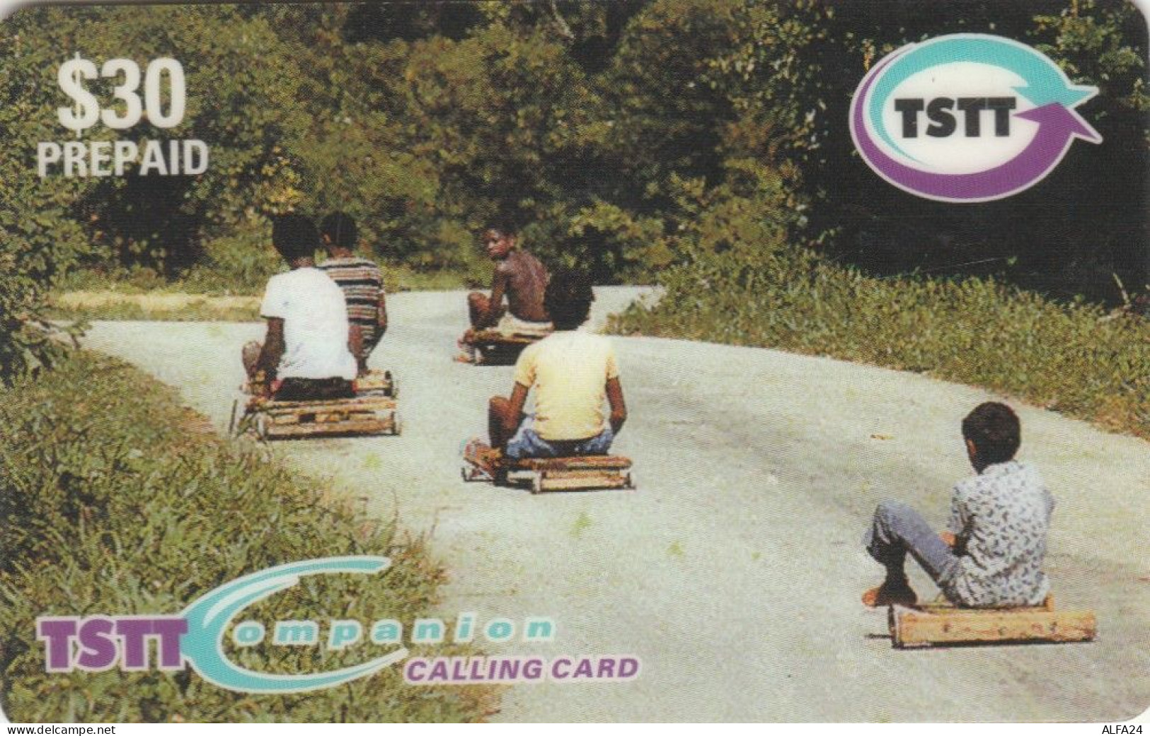 PREPAID PHONE CARD TRINIDAD TOBAGO  (E96.17.2 - Trinité & Tobago