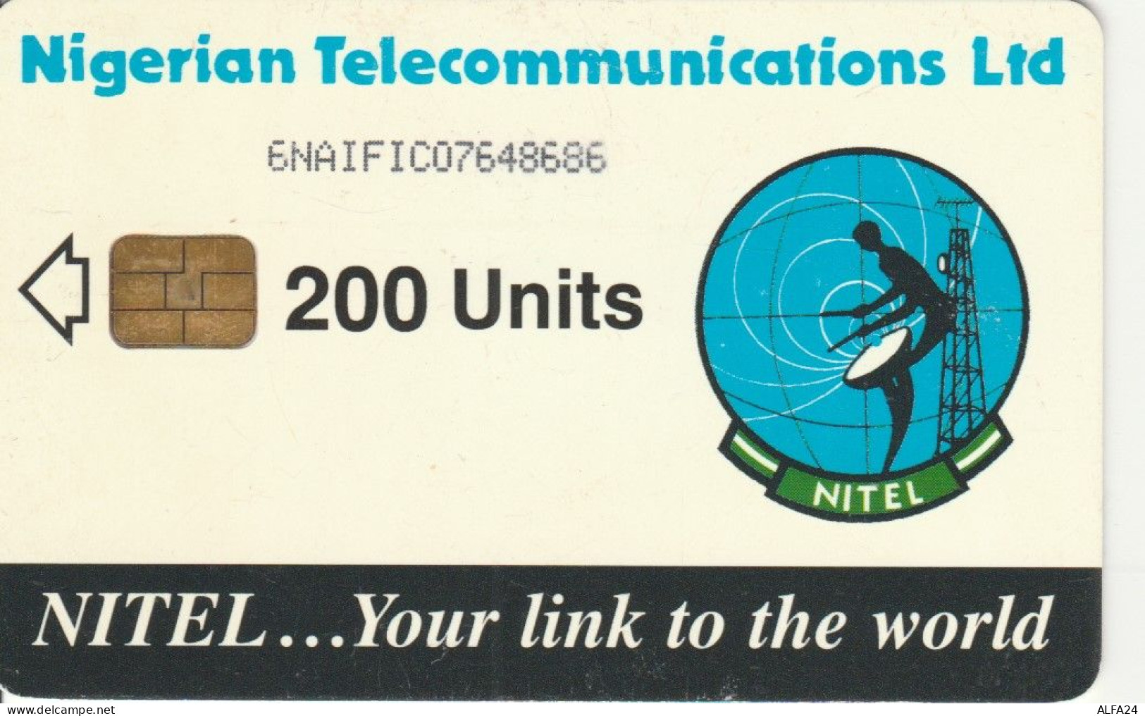 PHONE CARD NIGERIA 200 U (E96.7.3 - Nigeria