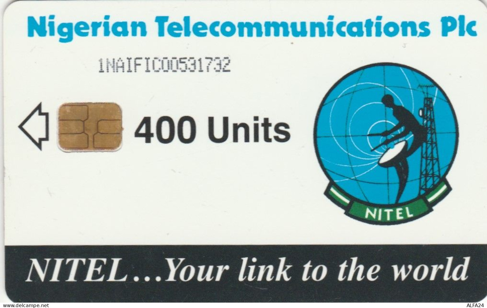 PHONE CARD NIGERIA 400 U (E96.7.2 - Nigeria