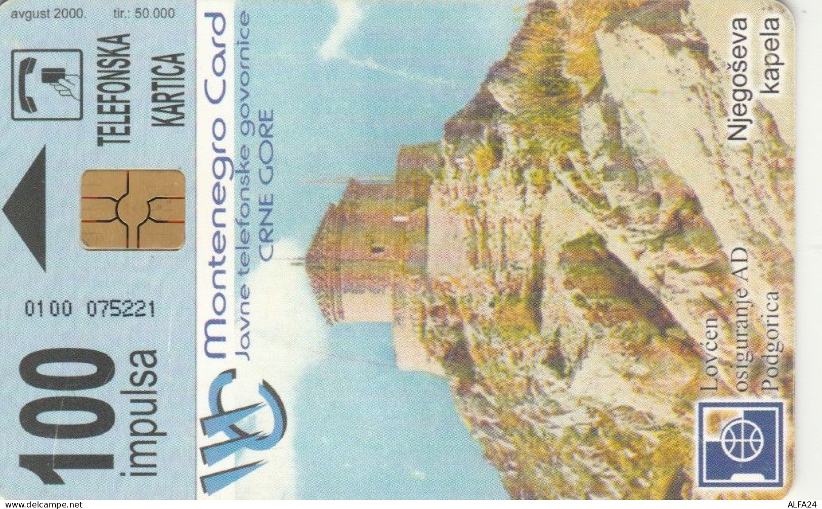 PHONE CARD MONTENEGRO  (E96.6.1 - Montenegro