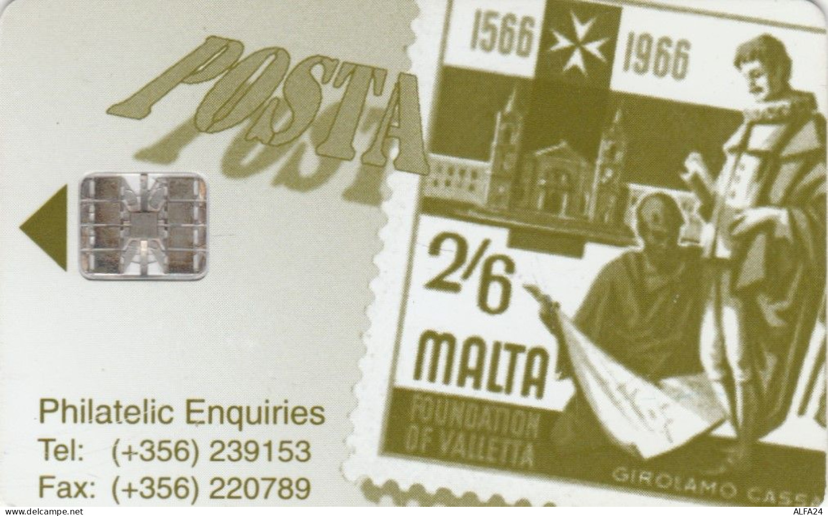 PHONE CARD MALTA  (E96.3.8 - Malte