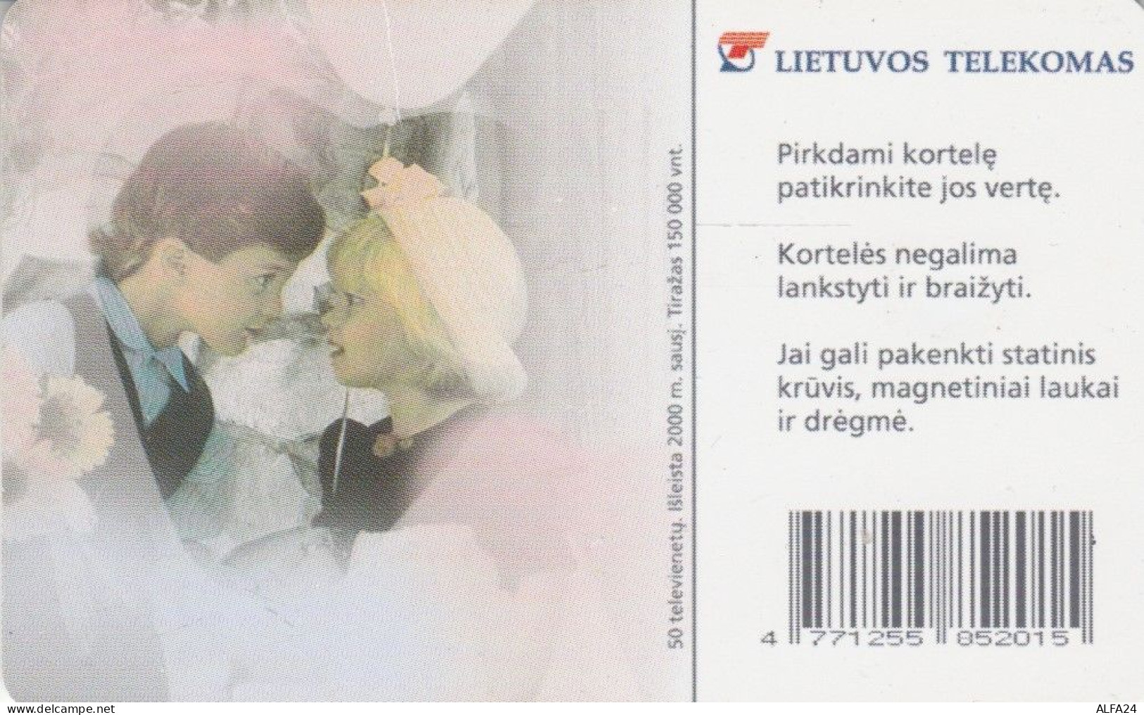 PHONE CARD LITUANIA  (E96.1.2 - Litauen