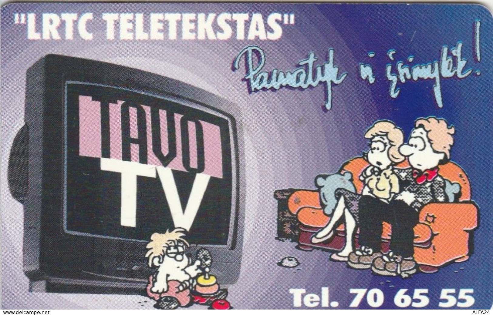 PHONE CARD LITUANIA  (E96.1.3 - Lituanie