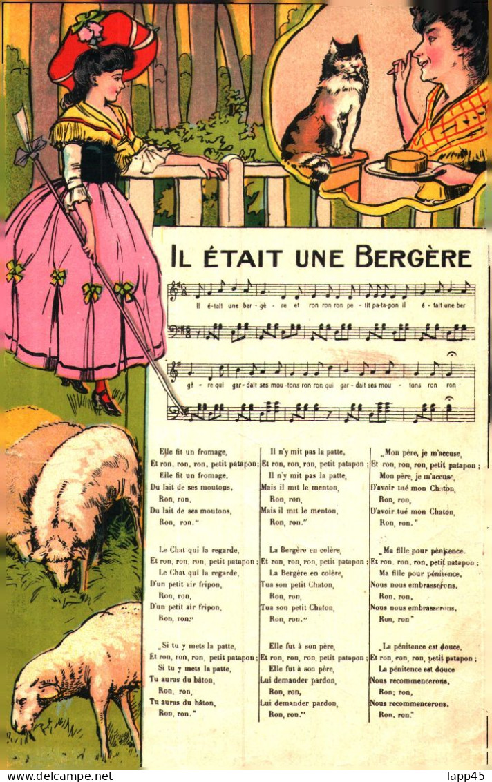 Chanson Enfantine  > Il était Une Bergère > Réf: Guil. C 1 - Autres & Non Classés