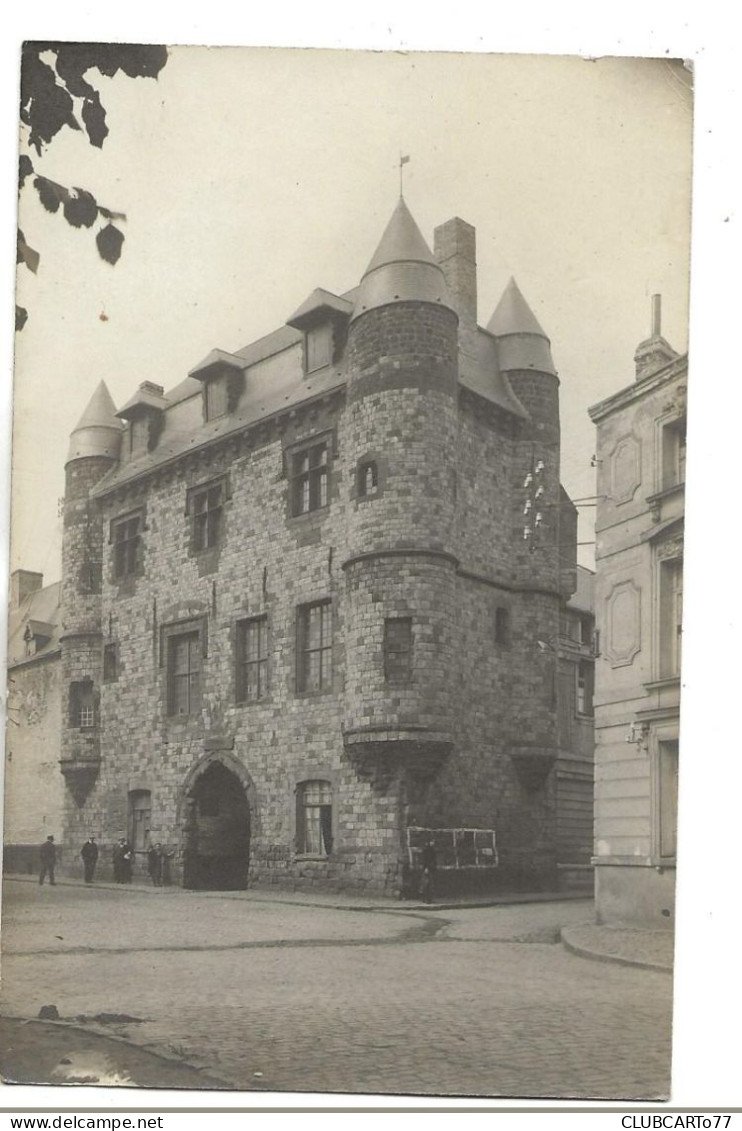 Condé-sur-l'Escaut (59) : Château De Bailleul En 1910 (animé) RARE CP PHOTO PF. - Conde Sur Escaut