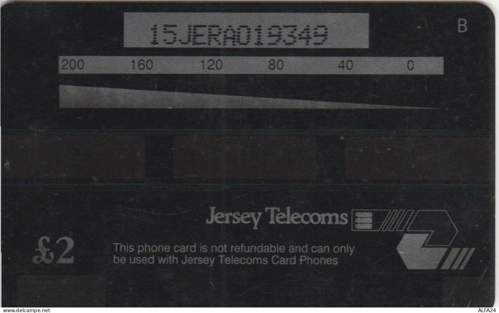 PHONE CARD JERSEY  (E97.19.5 - Jersey E Guernsey