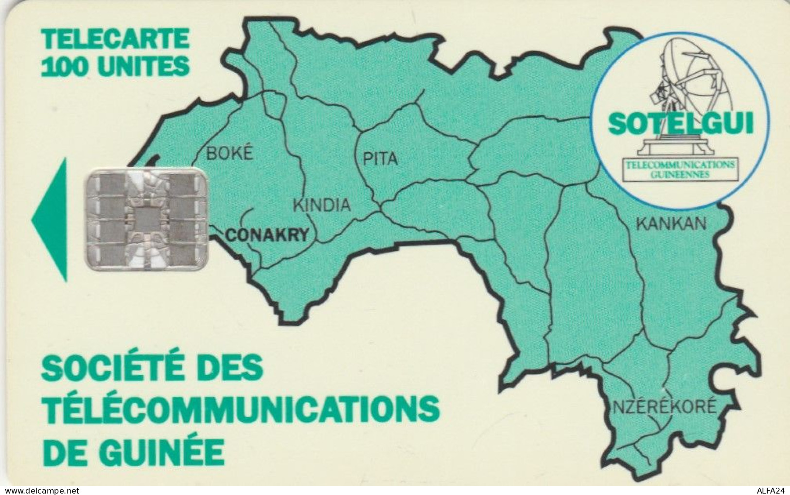 PHONE CARD GUINEA  (E97.17.8 - Guinée