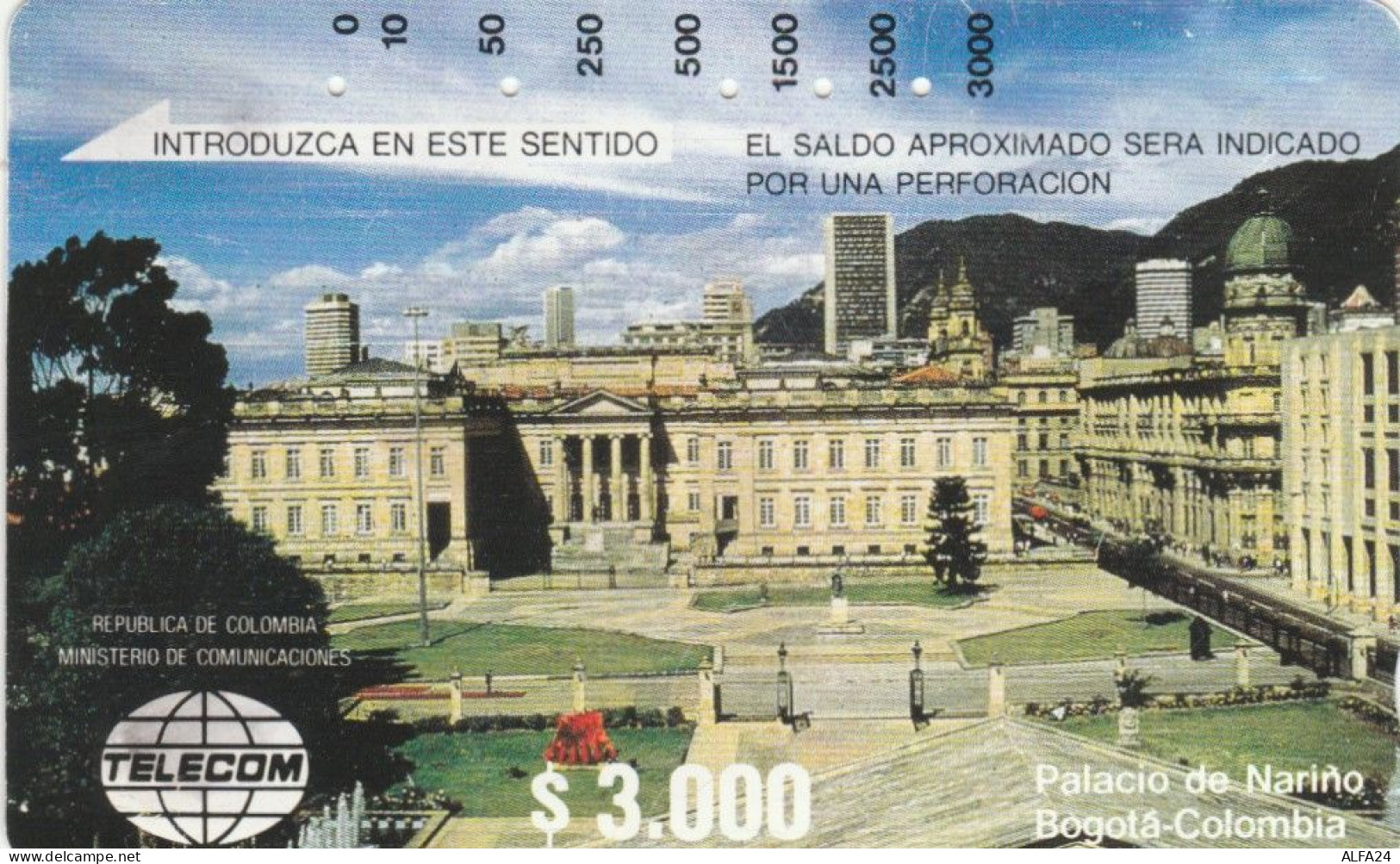 PHONE CARD COLOMBIA  (E97.8.4 - Kolumbien