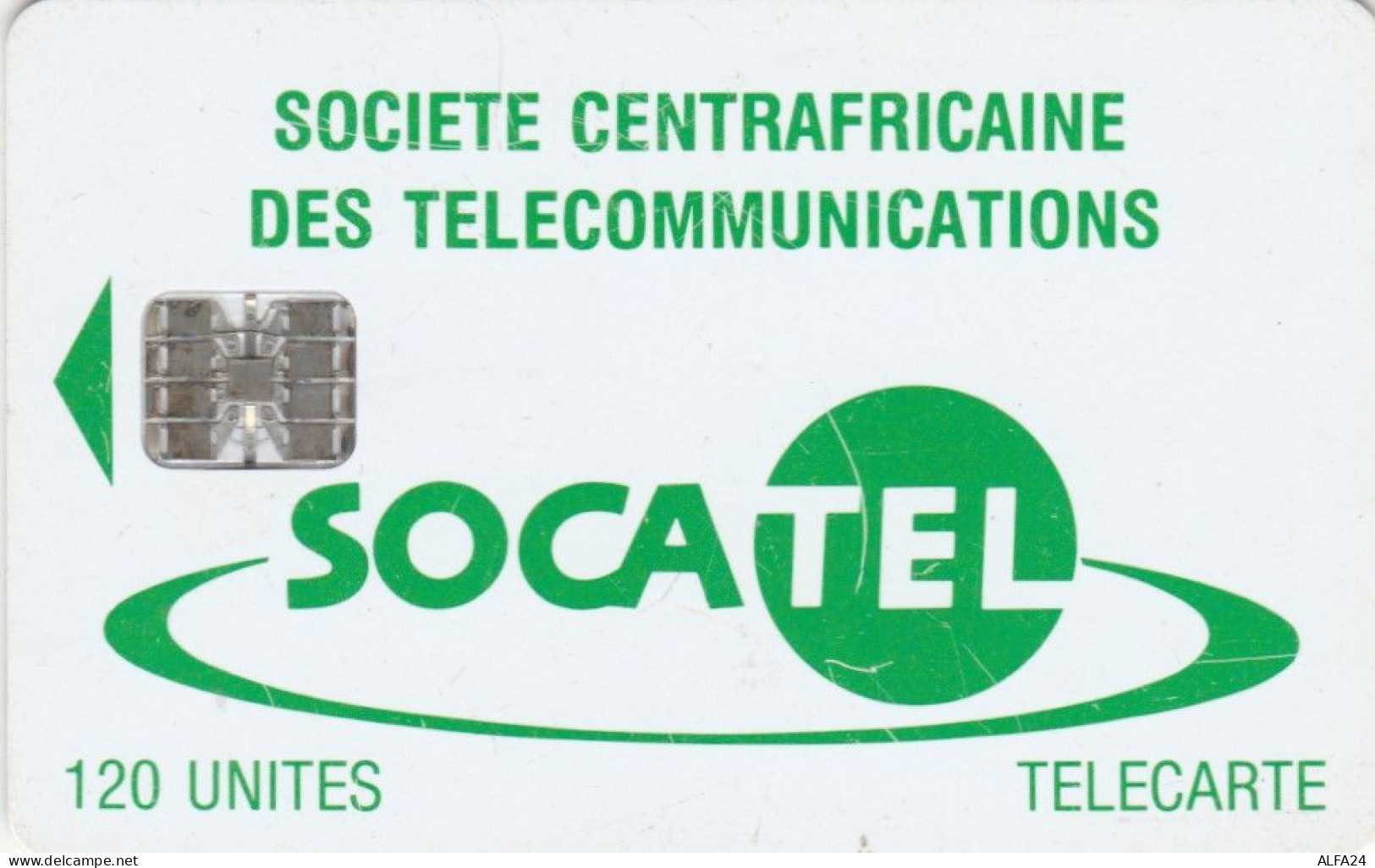 PHONE CARD CENTRAFRICA  (E97.6.2 - República Centroafricana