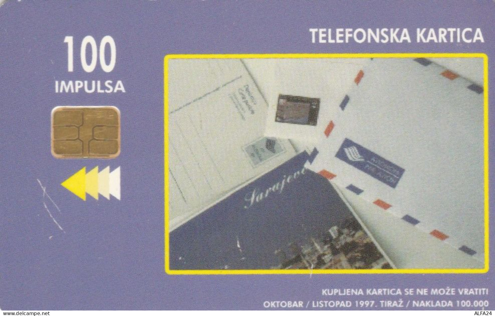 PHONE CARD BOSNIA ERZEGOVNA  (E97.3.8 - Bosnië