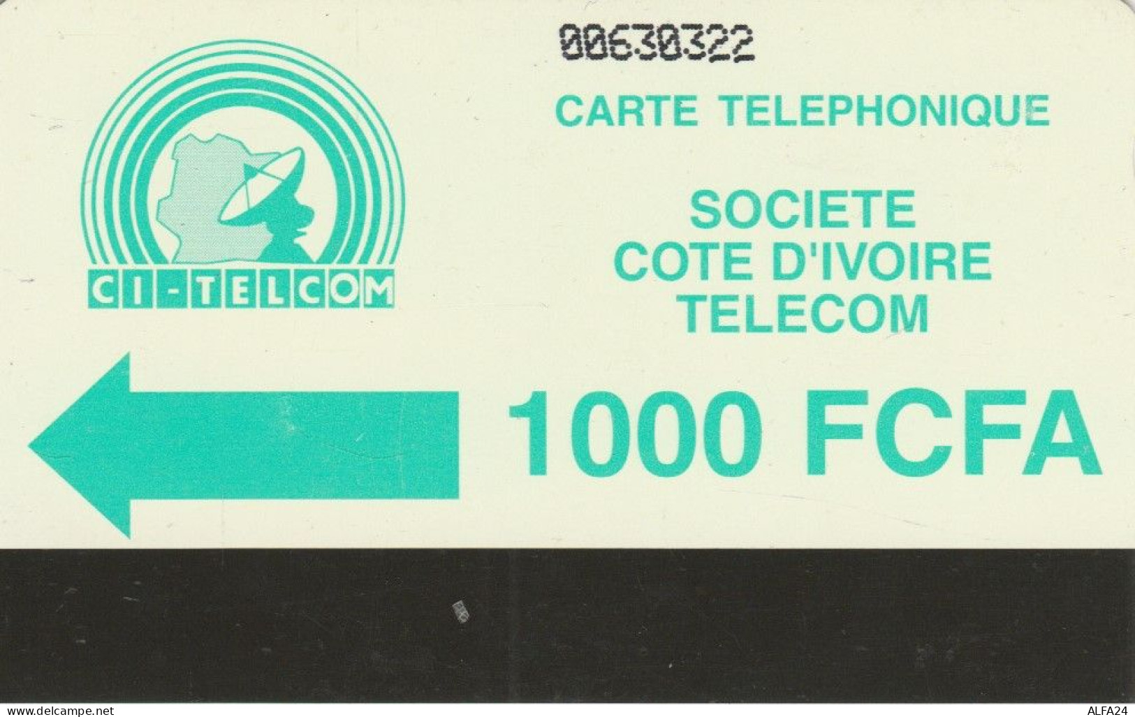 PHONE CARD COSTA D'AVORIO  (E97.3.3 - Côte D'Ivoire