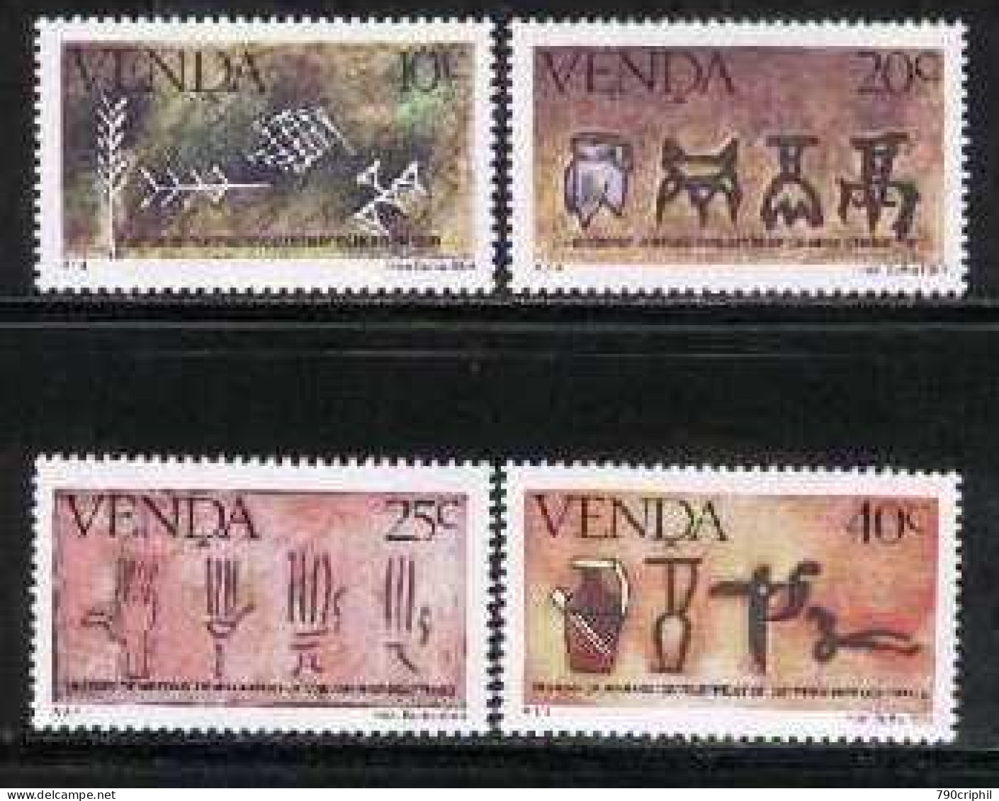 Afrique Du Sud Venda  Année 1984 N°86 à 89 Neuf** - Venda