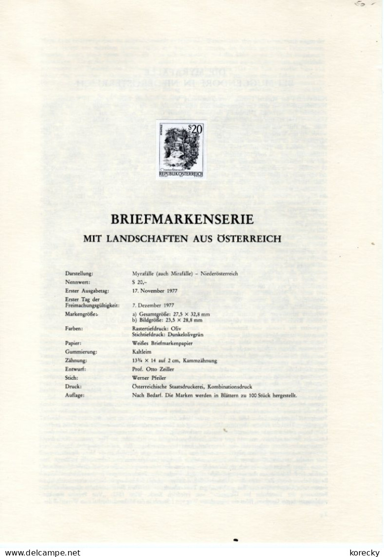 1977 - 7 Stk - Schwarzdrucke - Ensayos & Reimpresiones