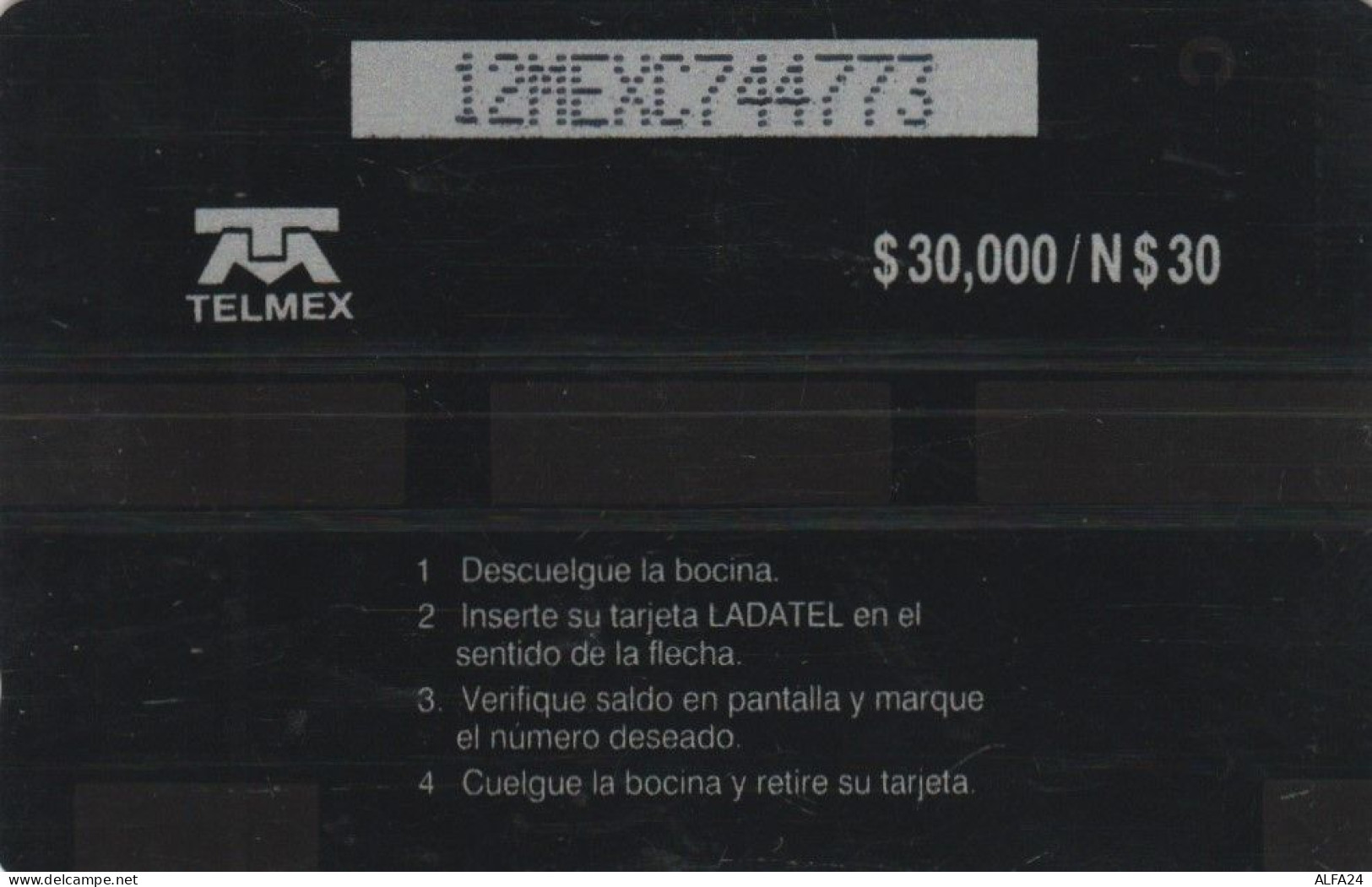 PHONE CARD MESSICO  (E98.30.8 - Mexico