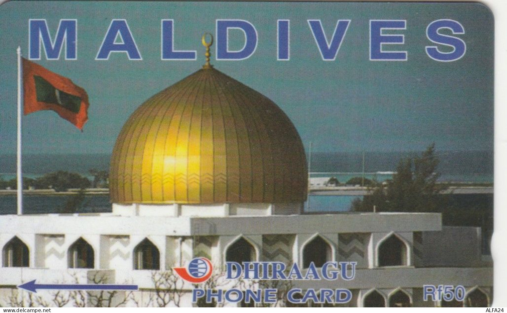 PHONE CARD MALDIVE  (E98.24.1 - Maldivas