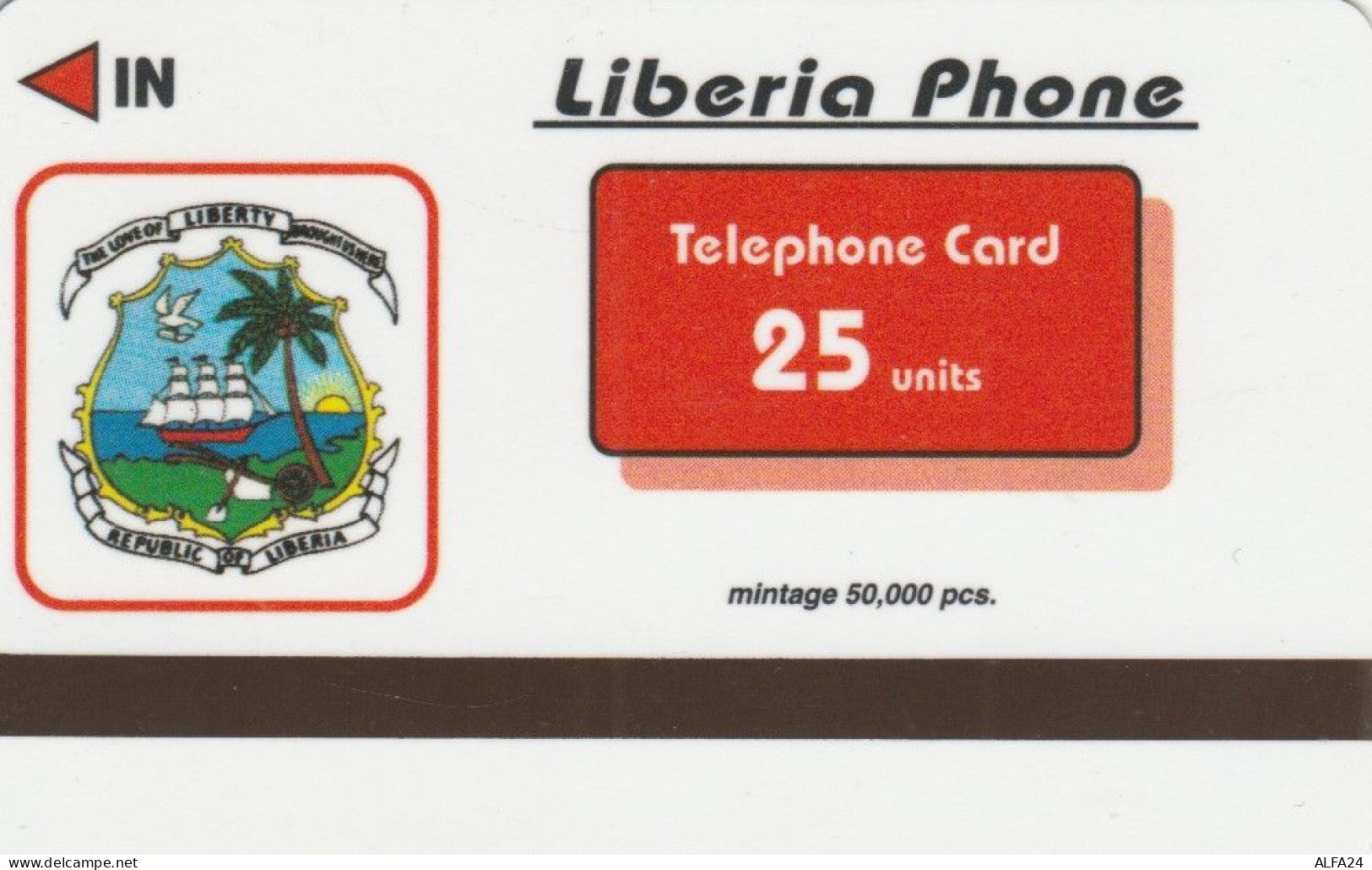 PHONE CARD LIBERIA  (E98.18.5 - Liberia