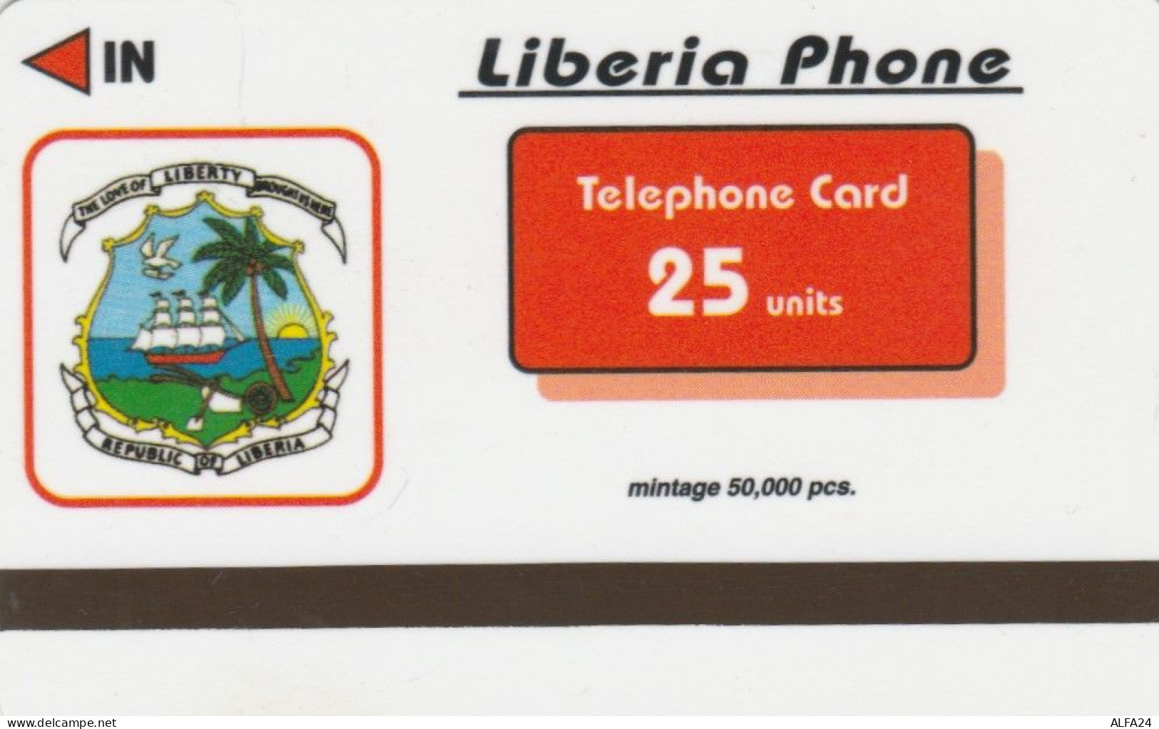 PHONE CARD LIBERIA  (E98.18.6 - Liberia
