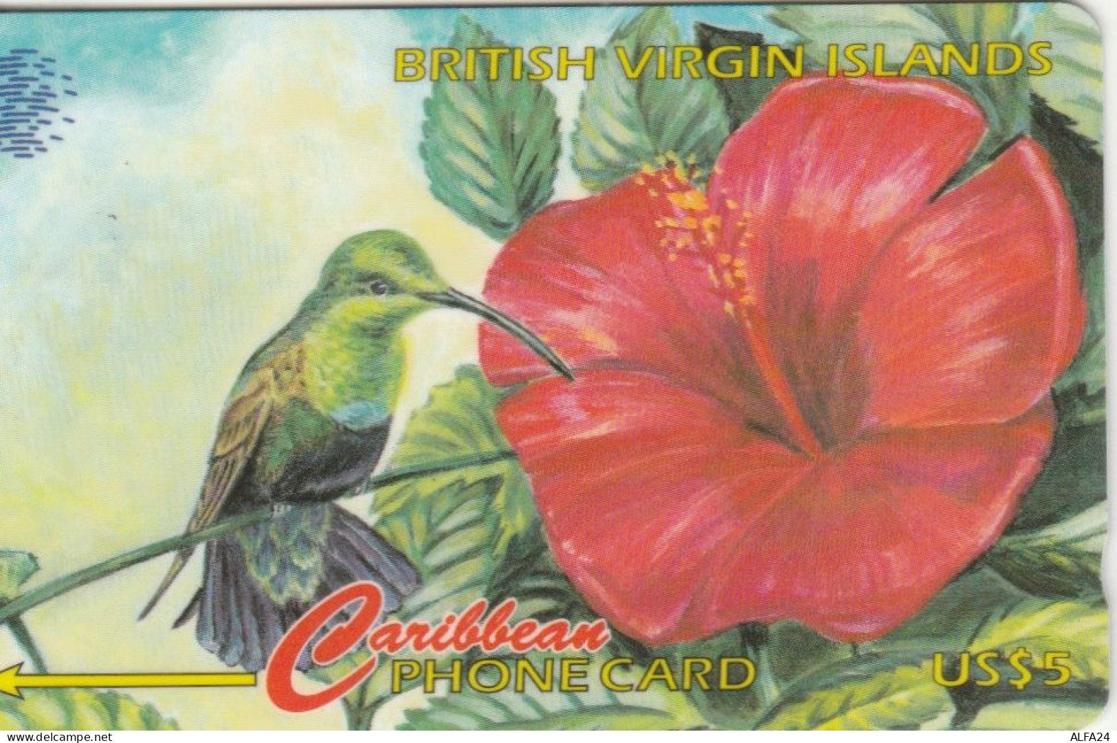 PHONE CARD BRITISH VIRGIN ISLAND  (E98.10.1 - Virgin Islands