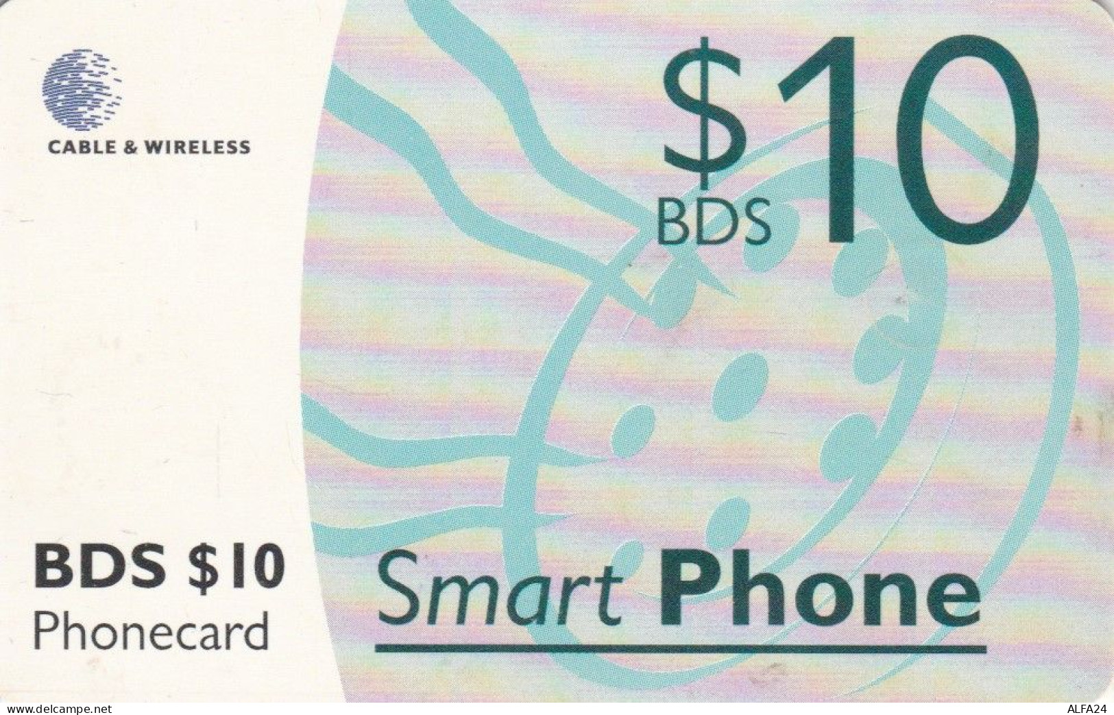 PHONE CARD BARBADOS  (E98.8.7 - Barbados (Barbuda)