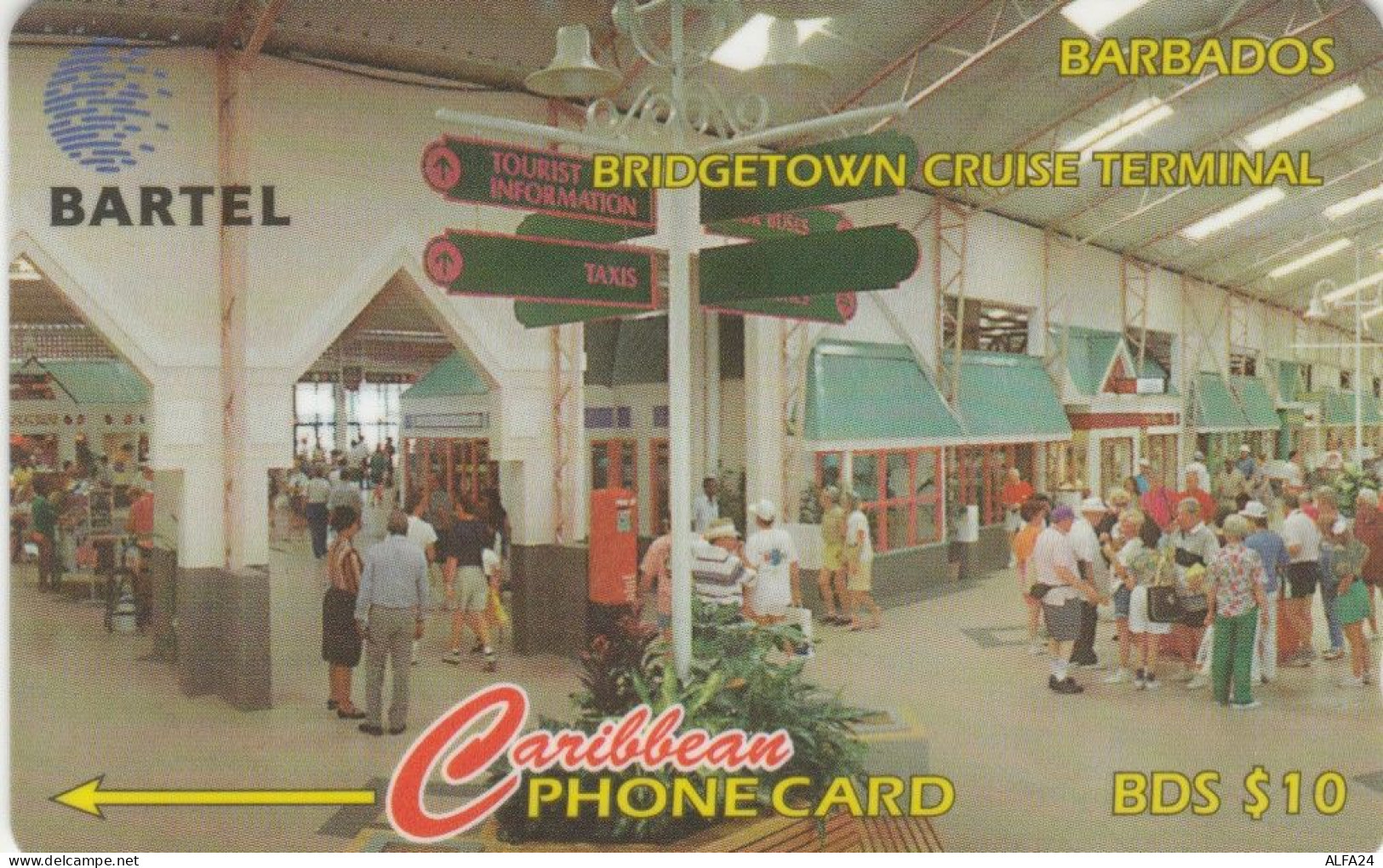 PHONE CARD BARBADOS  (E98.8.4 - Barbados (Barbuda)