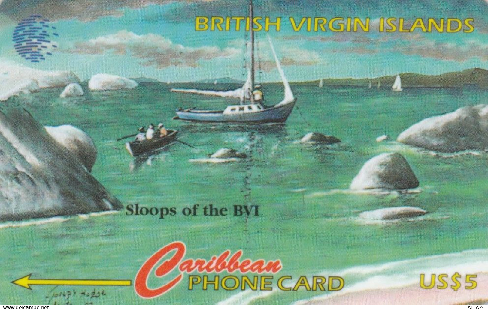 PHONE CARD BRITISH VIRGIN ISLAND  (E98.9.8 - Vierges (îles)