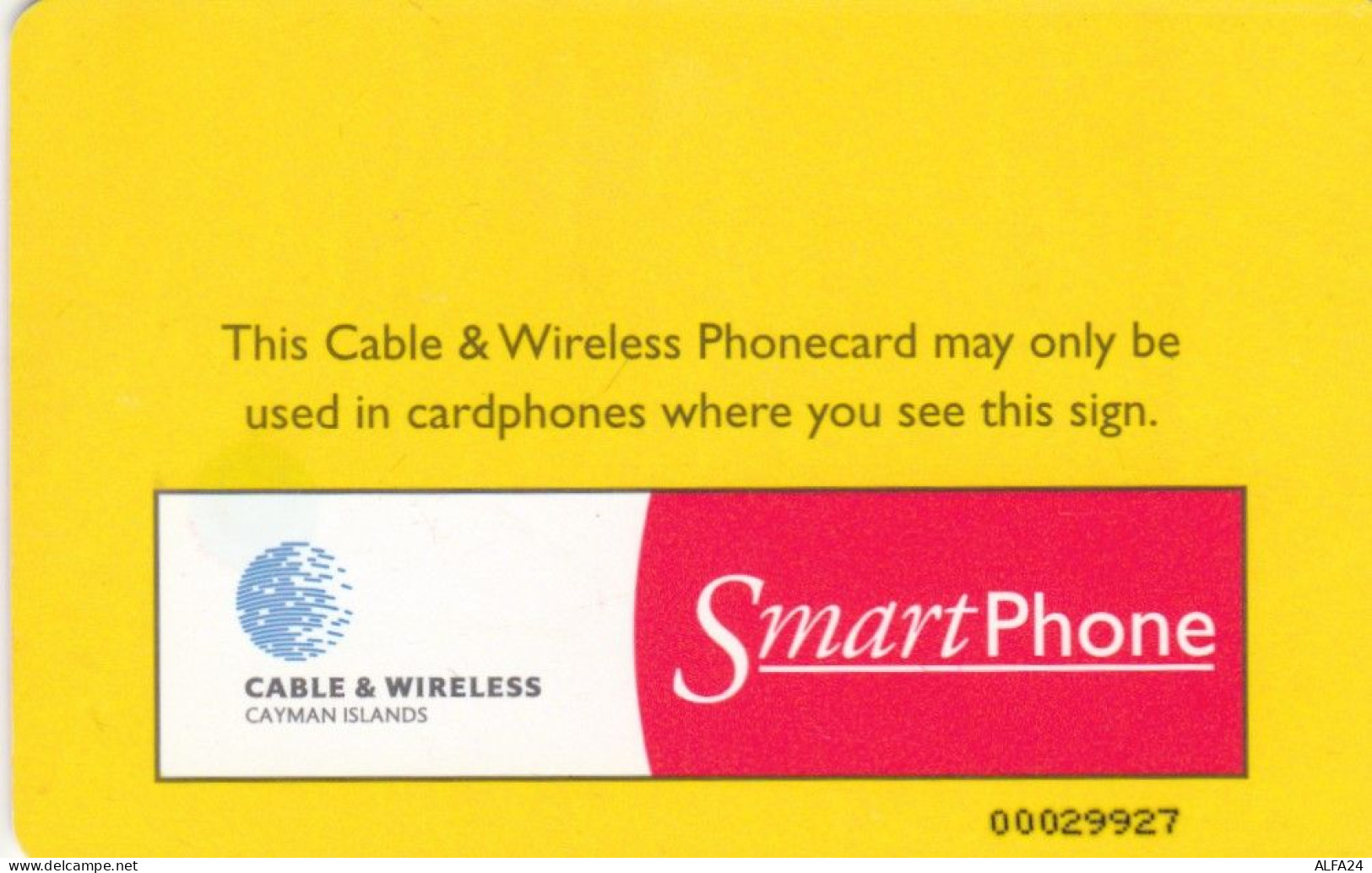 PHONE CARD CAYMAN ISLANDS  (E98.9.2 - Iles Cayman