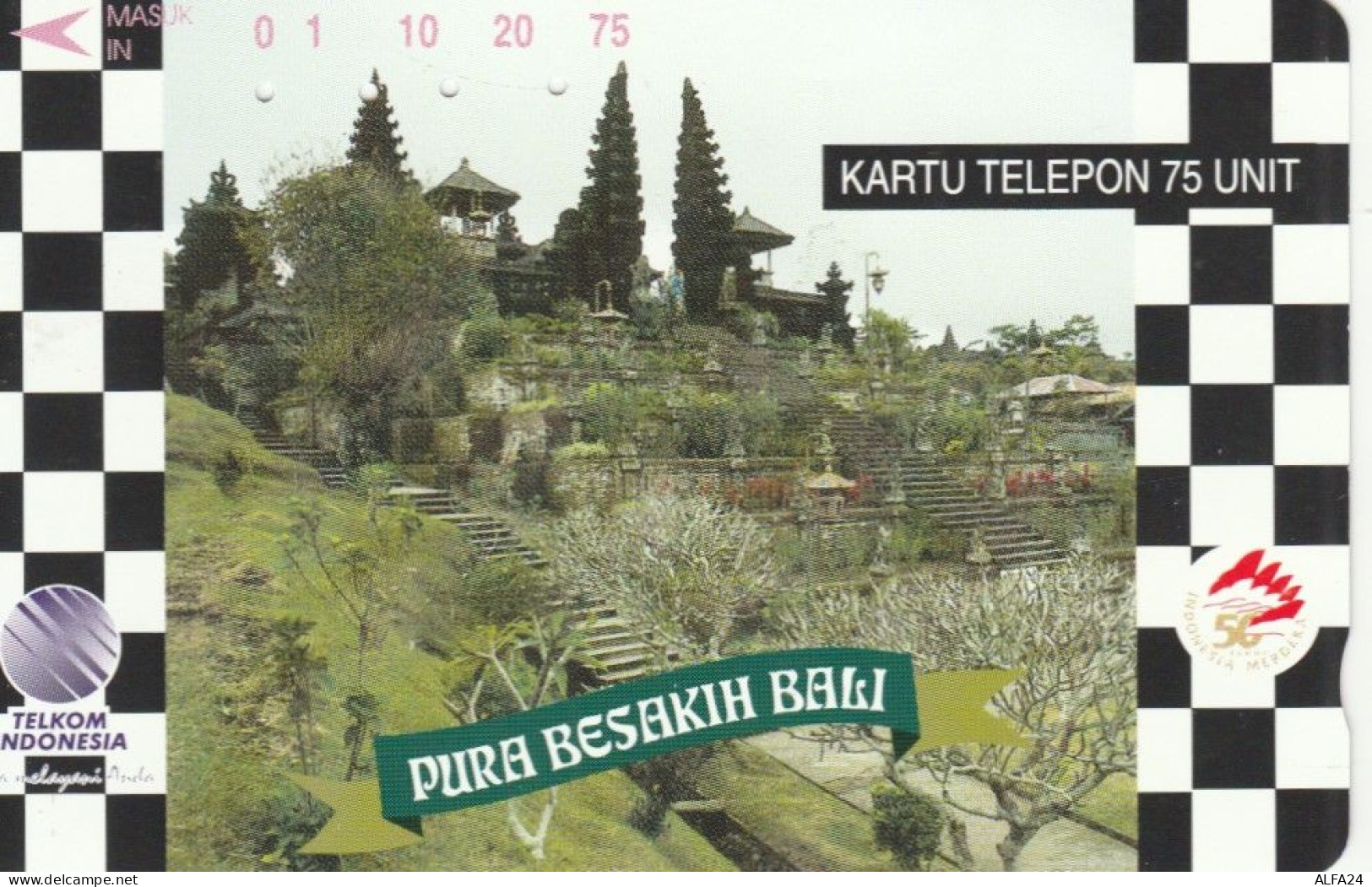 PHONE CARD INDONESIA  (E98.4.5 - Indonesien