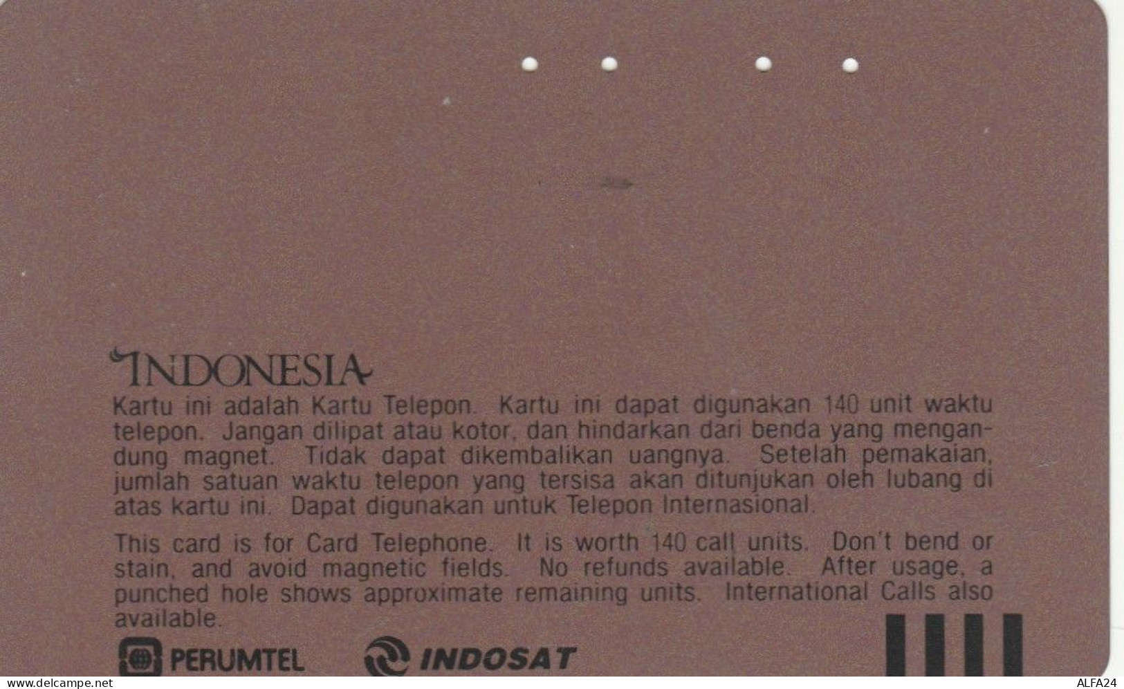 PHONE CARD INDONESIA  (E98.4.4 - Indonesië