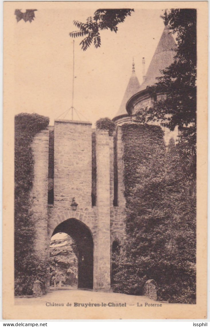 Château De Bruyères Le Chatel - La Poterne - Bruyeres Le Chatel