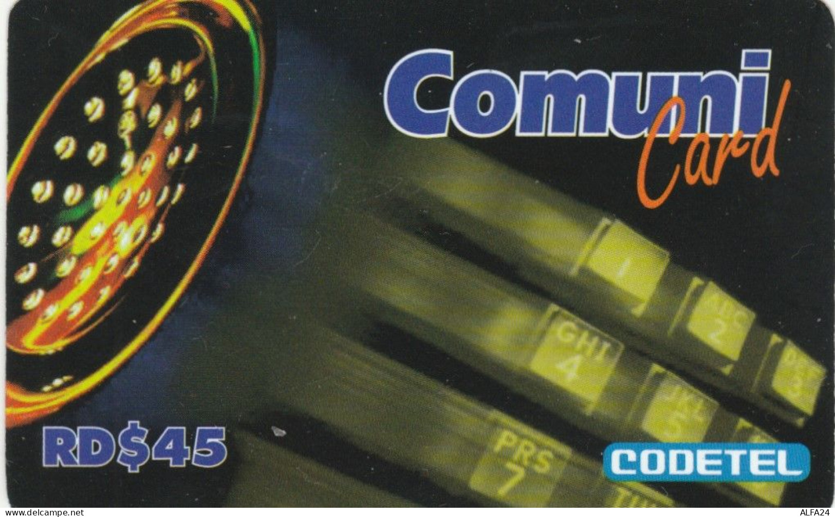 PREPAID PHONE CARD DOMINICANA  (E99.25.6 - Dominik. Republik