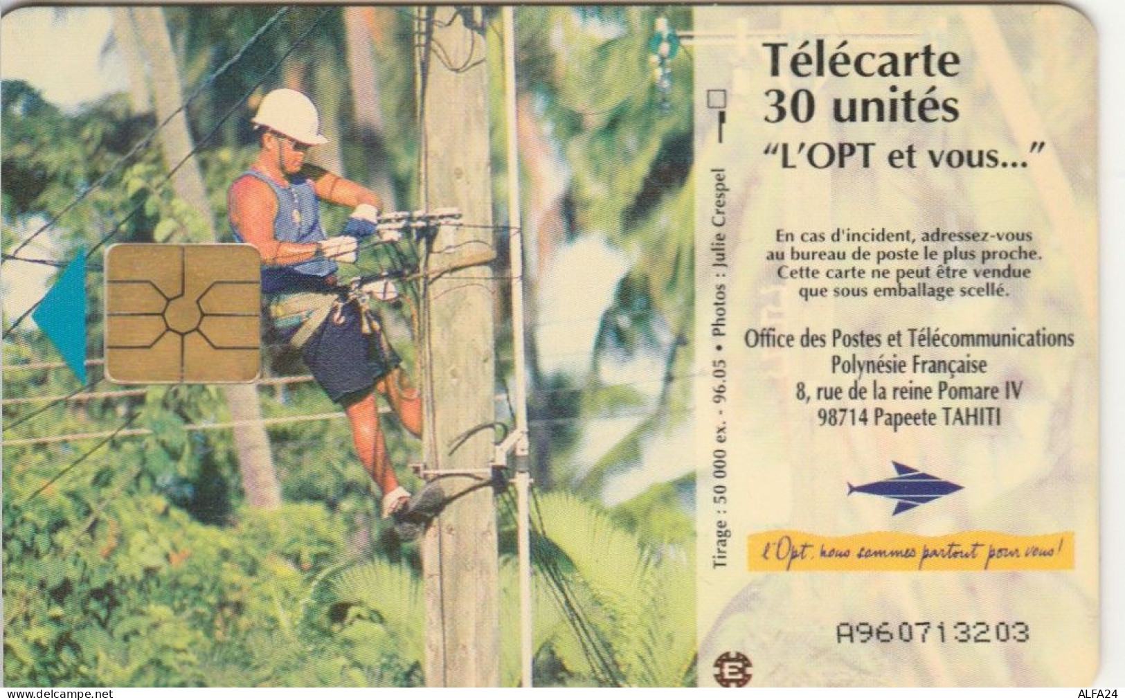 PHONE CARD POLINESIA FRANCESE  (E99.20.1 - Polynésie Française