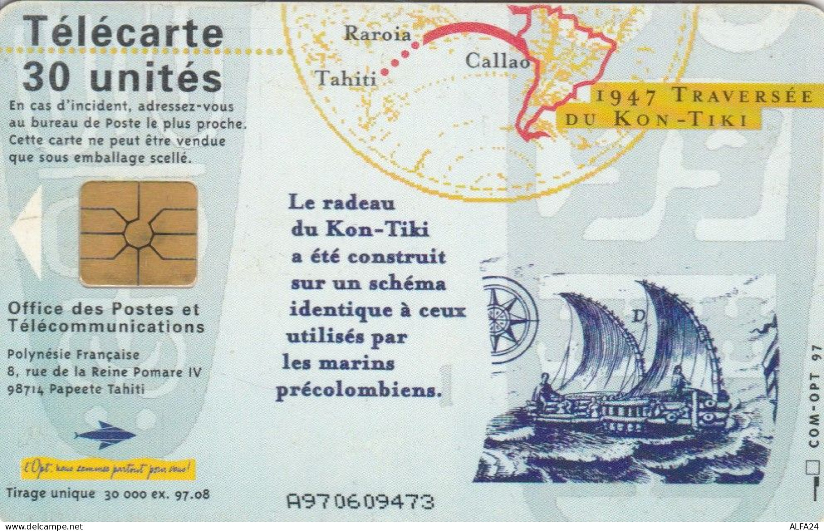 PHONE CARD POLINESIA FRANCESE  (E99.19.7 - Französisch-Polynesien