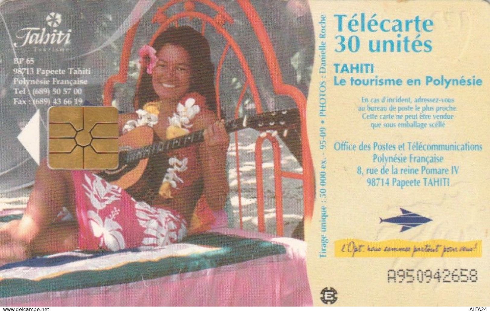 PHONE CARD POLINESIA FRANCESE  (E99.18.8 - Frans-Polynesië