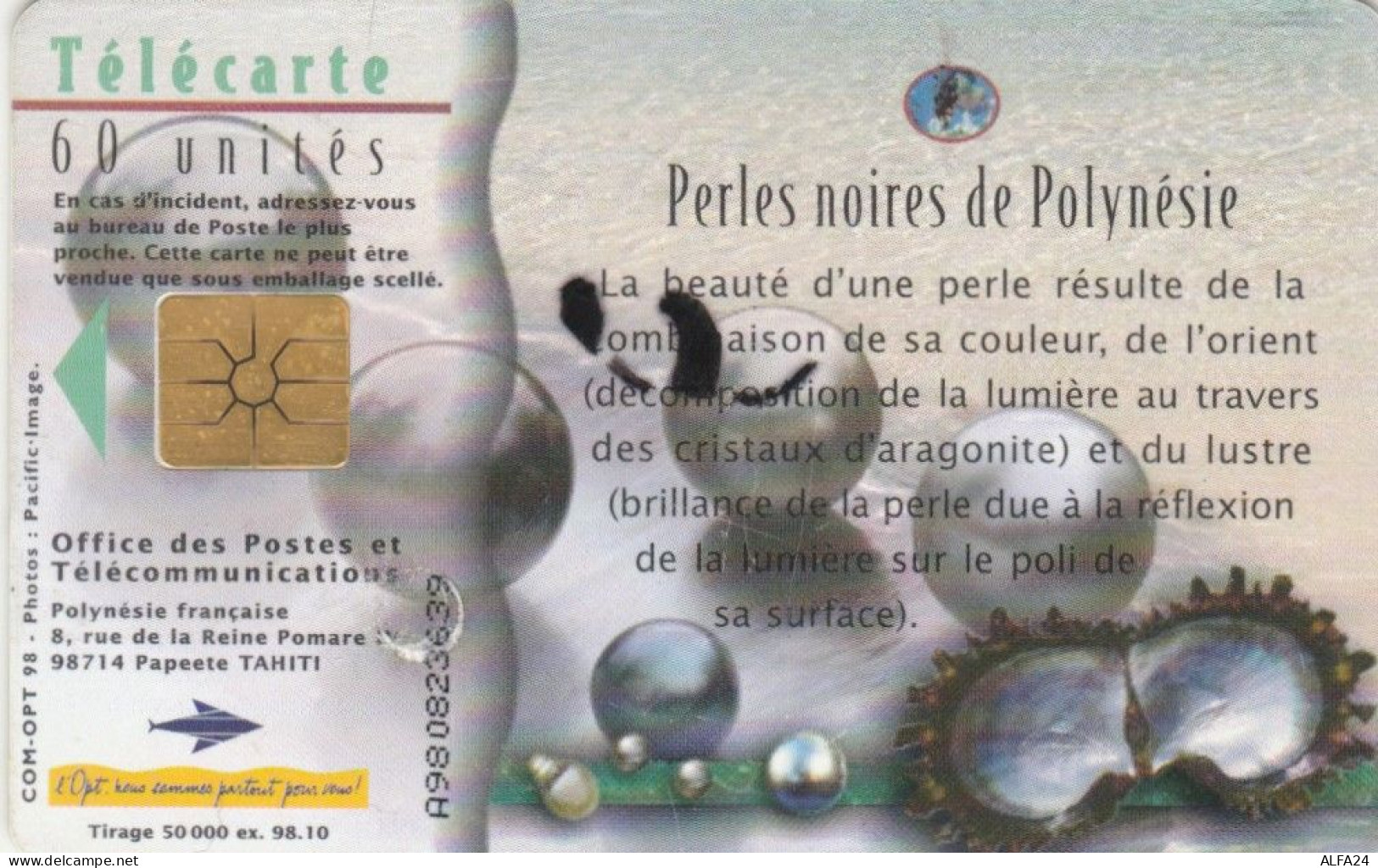 PHONE CARD POLINESIA FRANCESE  (E99.18.6 - Französisch-Polynesien